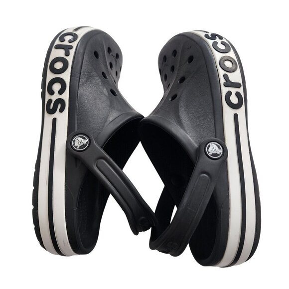Crocs Bayaband Clog Unisex Black/White Men's 7 / Women's 9 - Picture 8 of 10